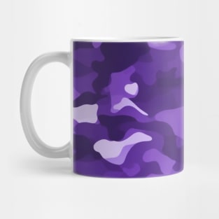 PURPLE CAMO DESIGN, PASTEL COLOR Mug